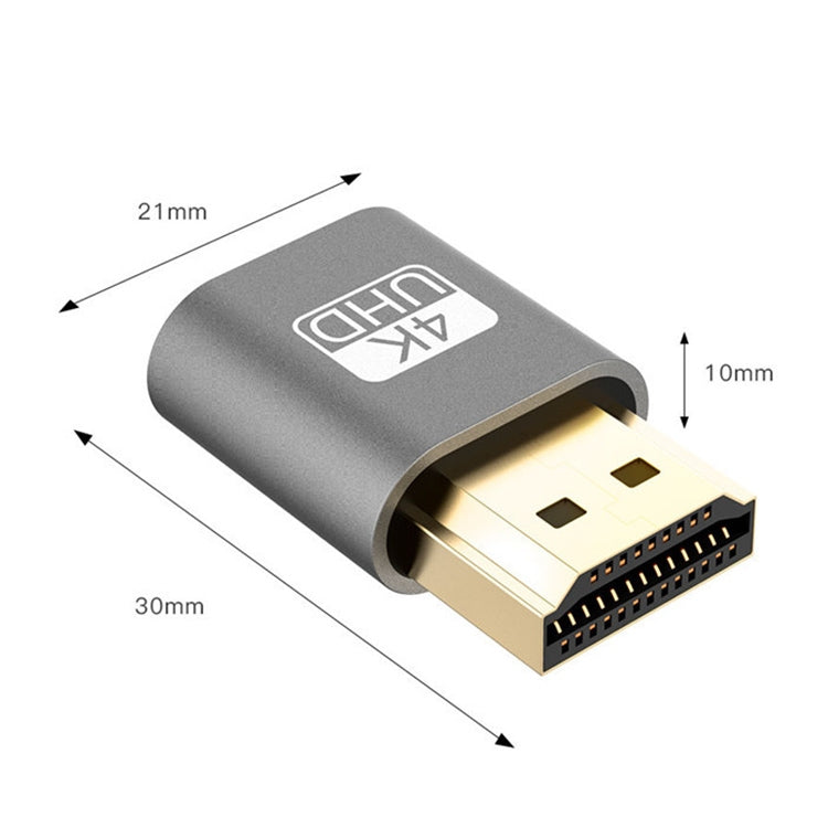 VGA Virtual Display Adapter HDMI 1.4 DDC EDID Dummy Plug Headless Display Emulator, Pink, Grey, Gold, Red, Silver