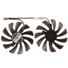 DC 12V 4 Pin VGA Graphics Card Cooling Fan for Zotac Geforce GTX 1080 Ti GTX 1080Ti AMP Edition, Diameter: 95mm, Pairs, Diameter: 95mm