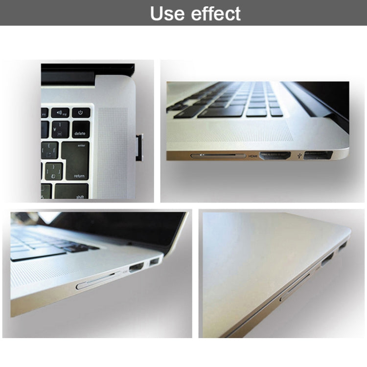 BASEQI 303ASV Hidden Aluminum Alloy SD Card Case for Macbook Pro Retina 13.3 inch Laptops, For Macbook Pro Retina 13.3 inch