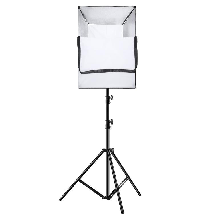 PULUZ 120W Photo Studio Strobe Flash Light Kit with Softbox Reflector & Tripod, Rectangle 120W 2700K-6500K Light Kit UK Plug, Rectangle 120W 2700K-6500K Light Kit US Plug, Rectangle 120W 2700K-6500K Light Kit EU Plug