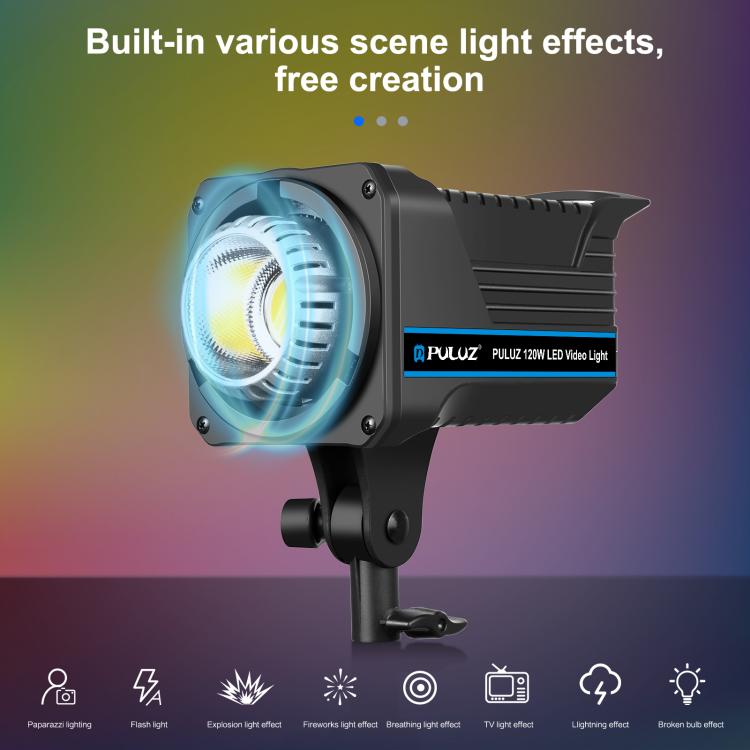 PULUZ 120W Photo Studio Strobe Flash Light Kit with Softbox Reflector & Tripod, Rectangle 120W 2700K-6500K Light Kit UK Plug, Rectangle 120W 2700K-6500K Light Kit US Plug, Rectangle 120W 2700K-6500K Light Kit EU Plug