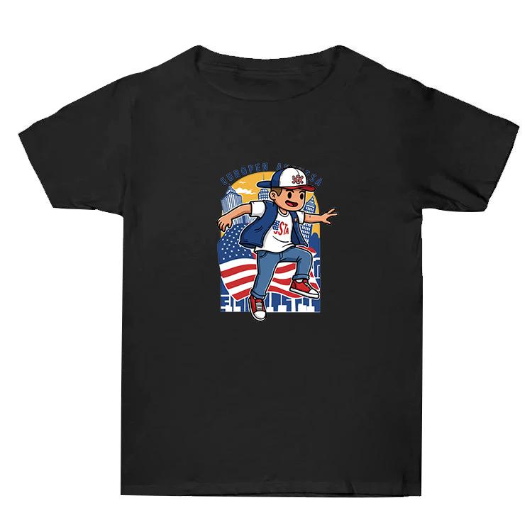 Summer Baggy Cotton Short Sleeve T-shirt Custom Made Print On Your Demand, Size: XXL, XXL