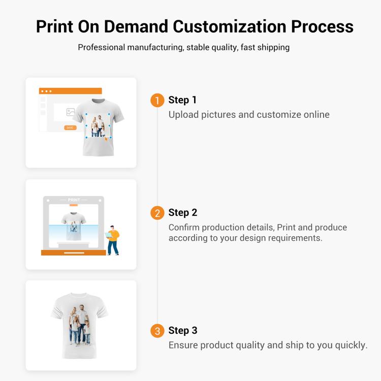 Summer Baggy Cotton Short Sleeve T-shirt Custom Made Print On Your Demand, Size: XXL, XXL