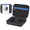 PULUZ Waterproof Travel Case for GoPro Hero12 /11 /10 /9 /8 /7 /6 /5, Insta360 Ace / Ace Pro, DJI Osmo Action 4, Medium 23x17x7cm