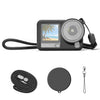 For DJI Osmo Action 6 PULUZ Silicone Protective Cover with Wrist Strap & Lens Cap, Silicone Protective Cover