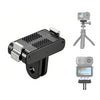 For DJI Osmo Action 6 / Nano PULUZ Plastic Magnetic Quick Release Base Mount
