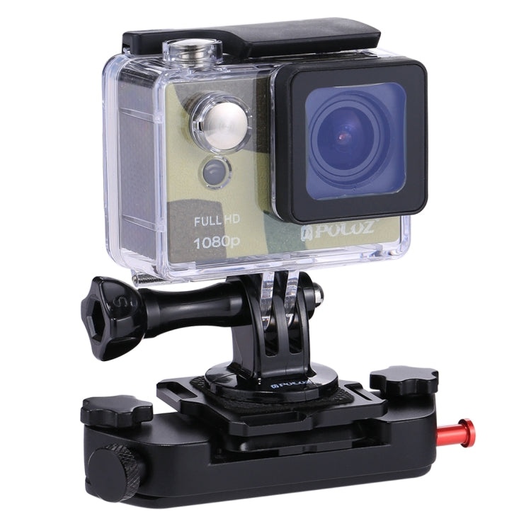 PULUZ Capture Camera Clip Aluminum Alloy Quick Release Clip with Plate, Capture Clip