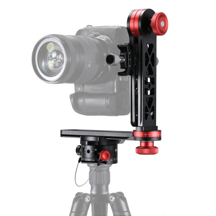 PULUZ 720 Degree Panoramic Aluminum Alloy Ball Head Quick Release Plate Kits, Big Size
