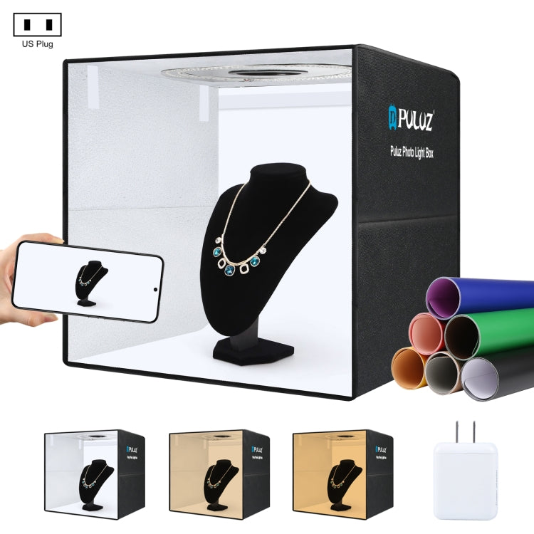 50cm Photo Studio Light Box, PU5050BA, PU5050RD, PU5050A, PU5050BEU, PU5050BUK