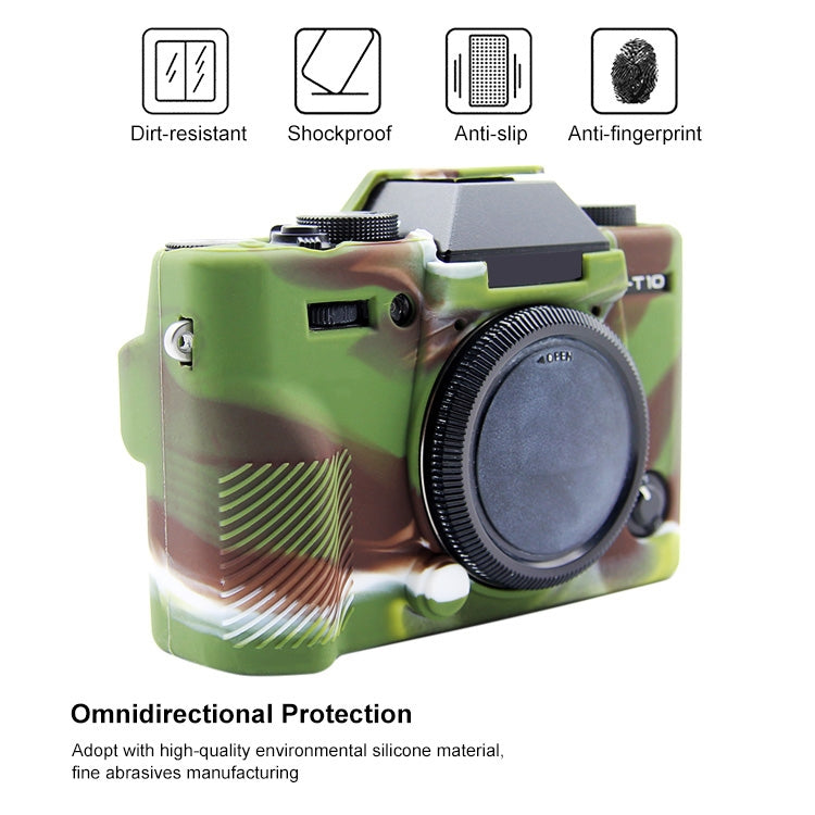 PULUZ Soft Silicone Protective Case for FUJIFILM XT10, For FUJI XT10
