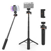 PULUZ Mini Phone Camera Extension Tripod Stand 360 Degree Ball Head Cold Shoe Selfie Stick, Phone Camera Tripod