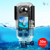 For Insta360 X3 PULUZ 30m Underwater Waterproof Housing Case, 30m Waterproof Case