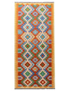 Maimana Afghanistan Kilim Rug - 302 x 81 cm