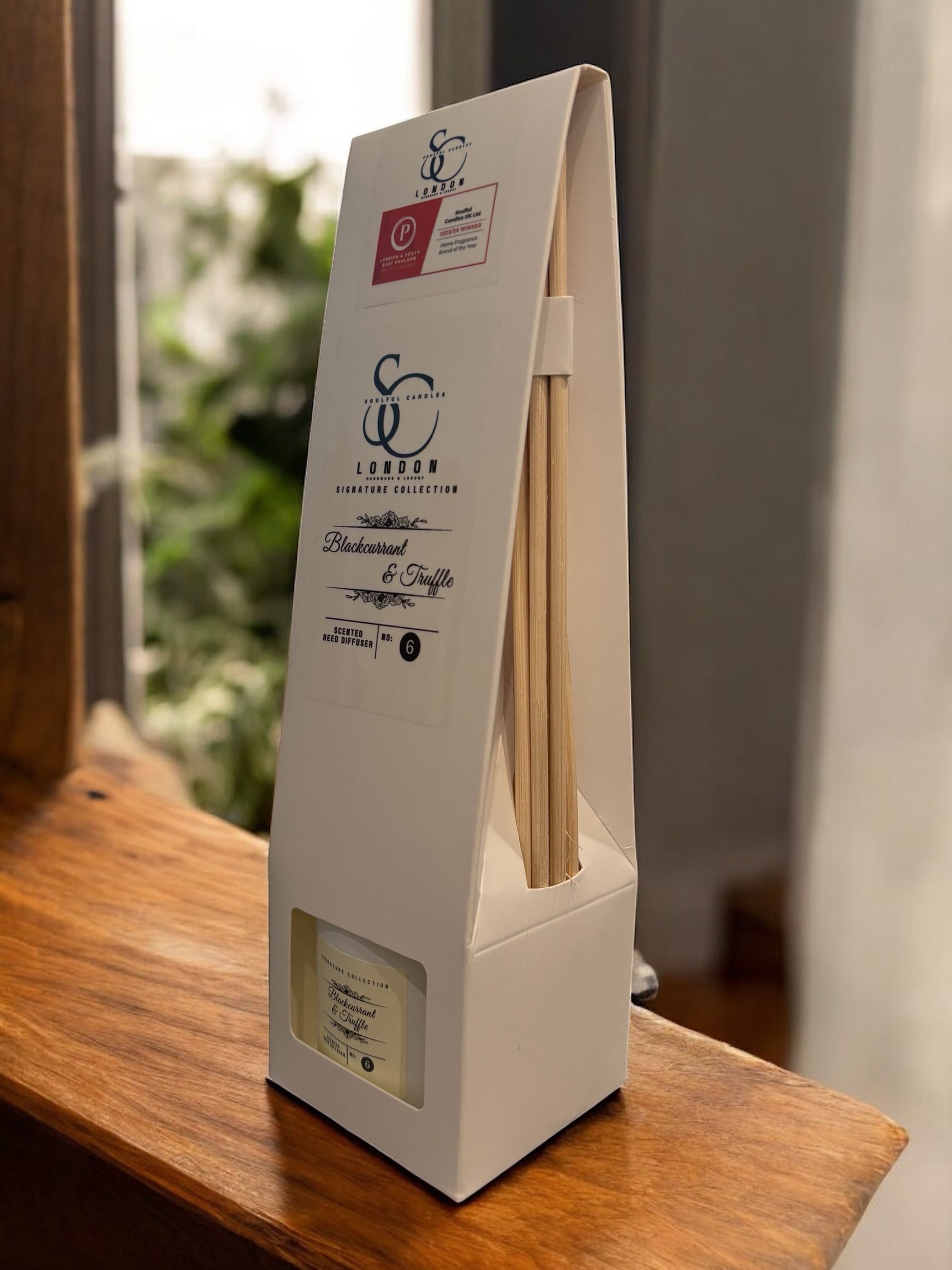 Blackcurrant & Truffle – Reed Diffuser (100ml)