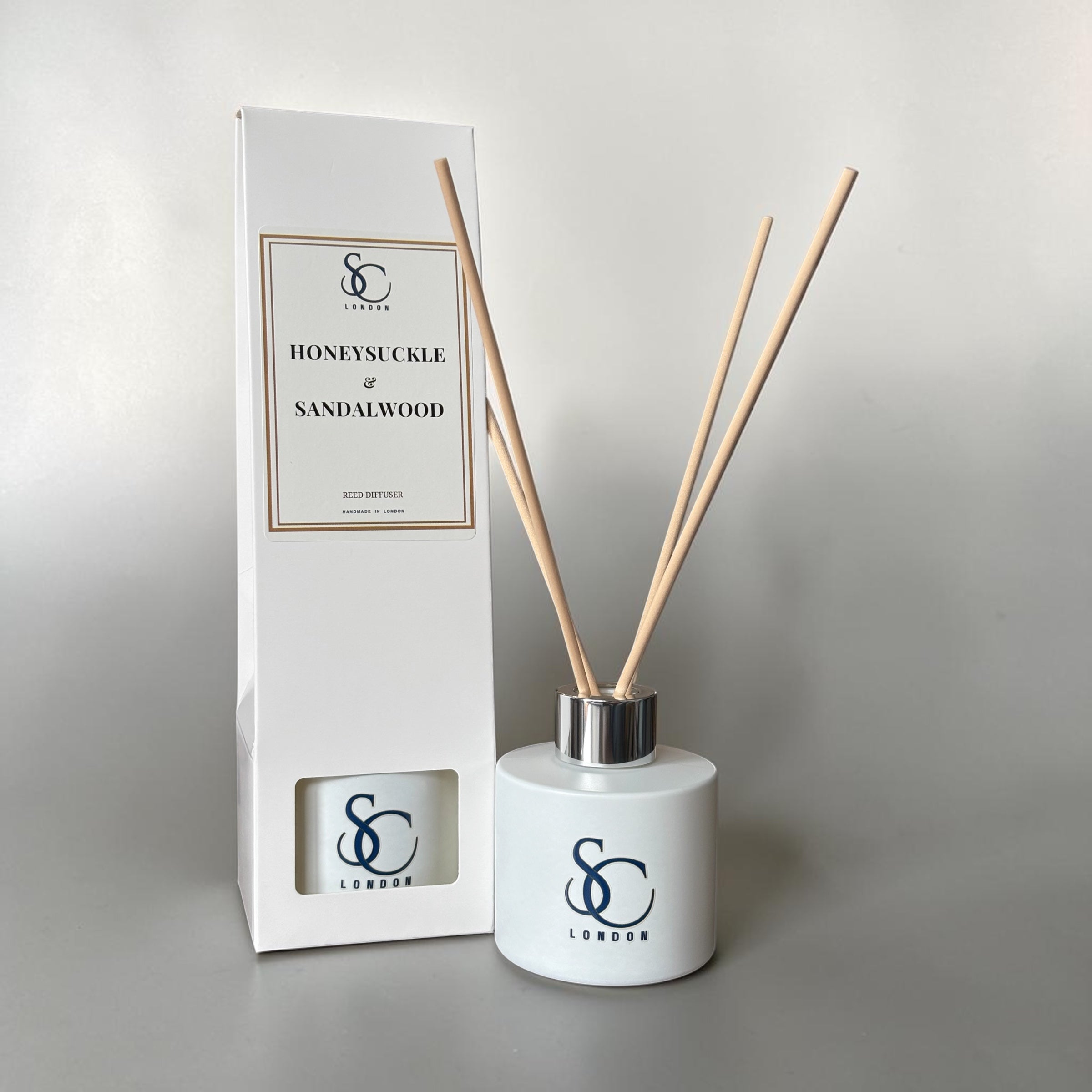Honeysuckle & Sandalwood – Reed Diffuser (100ml)