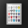 Chorley Retro Shirts Football Print