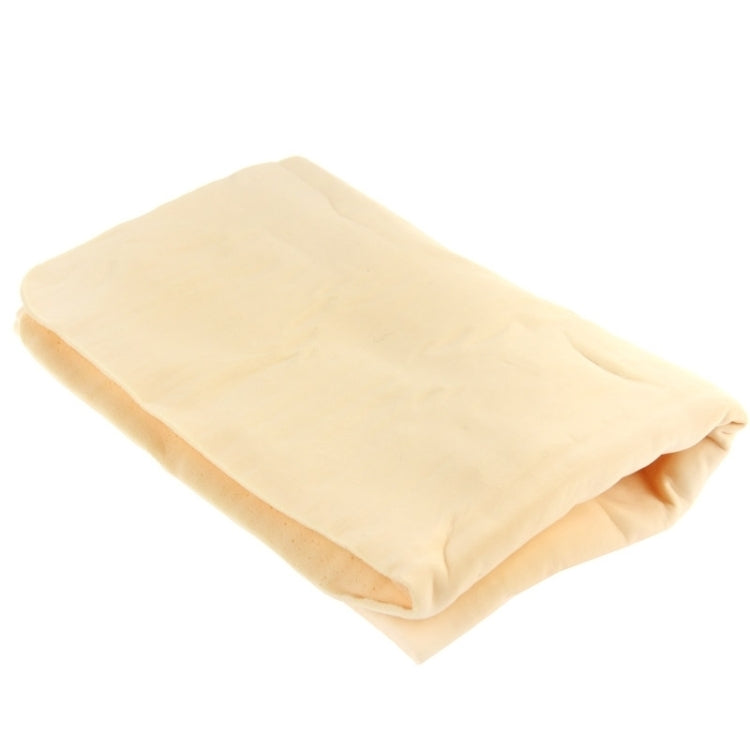 KANEED Super Absorption Clean Cham PVA Synthetic Chamois Car Wash Towel, Size: 66cm x 43cm x 0.2cm (Random Color Delivery)