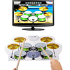 MD-1008 USB 2.0 MIDI Soft Roll-up Drum Kit, Size: 46 x 31cm, Electronic Drum  MD-1008