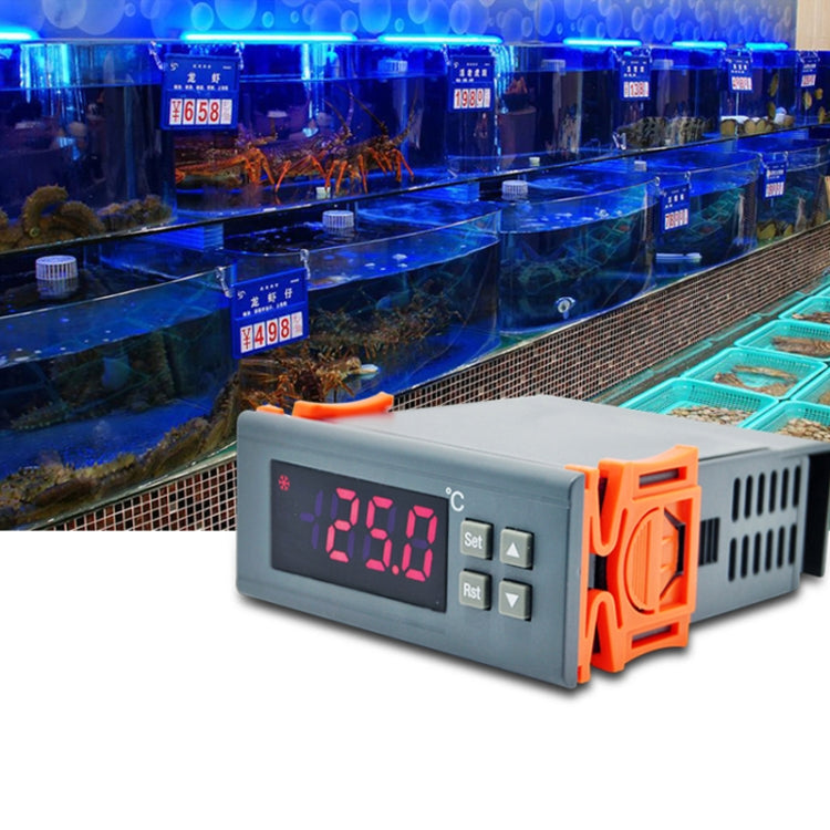RC-210M Digital LCD Temperature Controller Thermocouple Thermostat Regulator with Sensor Termometer, Temperature Range: -40 to 110 Degrees Celsius