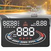 E300 5.5 inch Car OBDII / EUOBD HUD Vehicle-mounted Head Up Display Security System, Support Speed & Fuel Consumption, Overspeed Alarm,  Fuel Consumption, Water Temperature, etc., E300