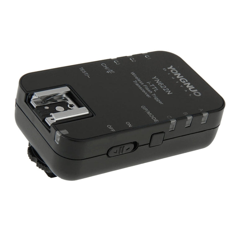 YONGNUO YN622N-KIT i-TTL Wireless Flash Trigger Controller + Transceiver Kit for Nikon Camera, for Nikon