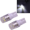 2 PCS T10 1.5W 60LM 1 LED Dark Blue COB LED Brake Light for Vehicles, DC12V