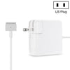 A1424 85W 20V 4.25A 5 Pin MagSafe 2 Power Adapter for MacBook, Cable Length: 1.6m, US Plug, 85W US Plug