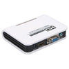 1080P HDMI to VGA adapter Digital to Analog Video Audio Converter Cable for Xbox 360 PS3 PS4 PC Laptop TV Box Projector(White)