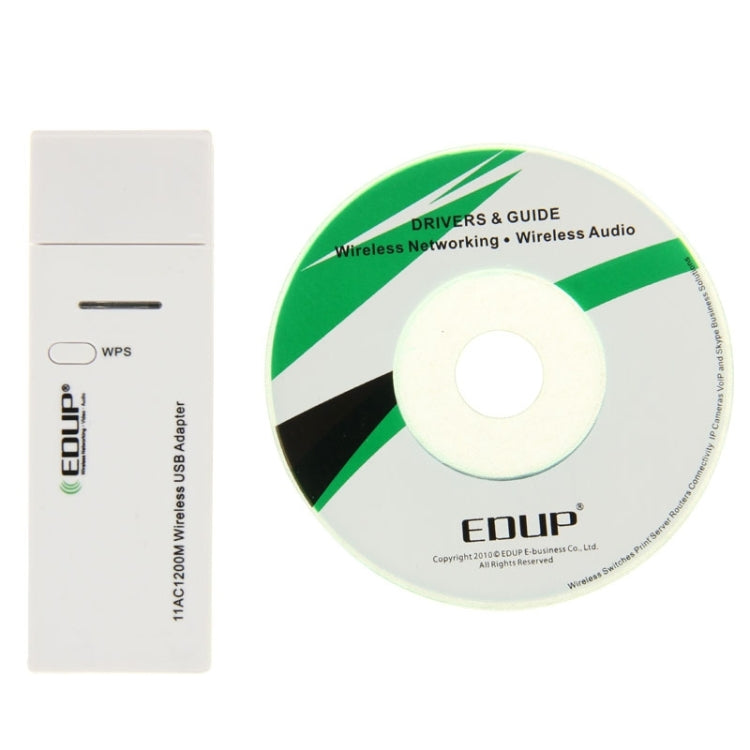 EDUP AC-1601 802.11AC 1200M Dual Band USB 3.0 Wifi Wireless Adapter, AC-1601 1200Mbps