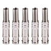 5 PCS Straight Female BNC Connector for DVR / Cable, Female BNC Connector