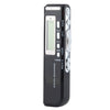8GB Digital Voice Recorder Dictaphone MP3 Player, Support Telephone recording, VOX function, Power supply: 2 x AAA battery(Black)