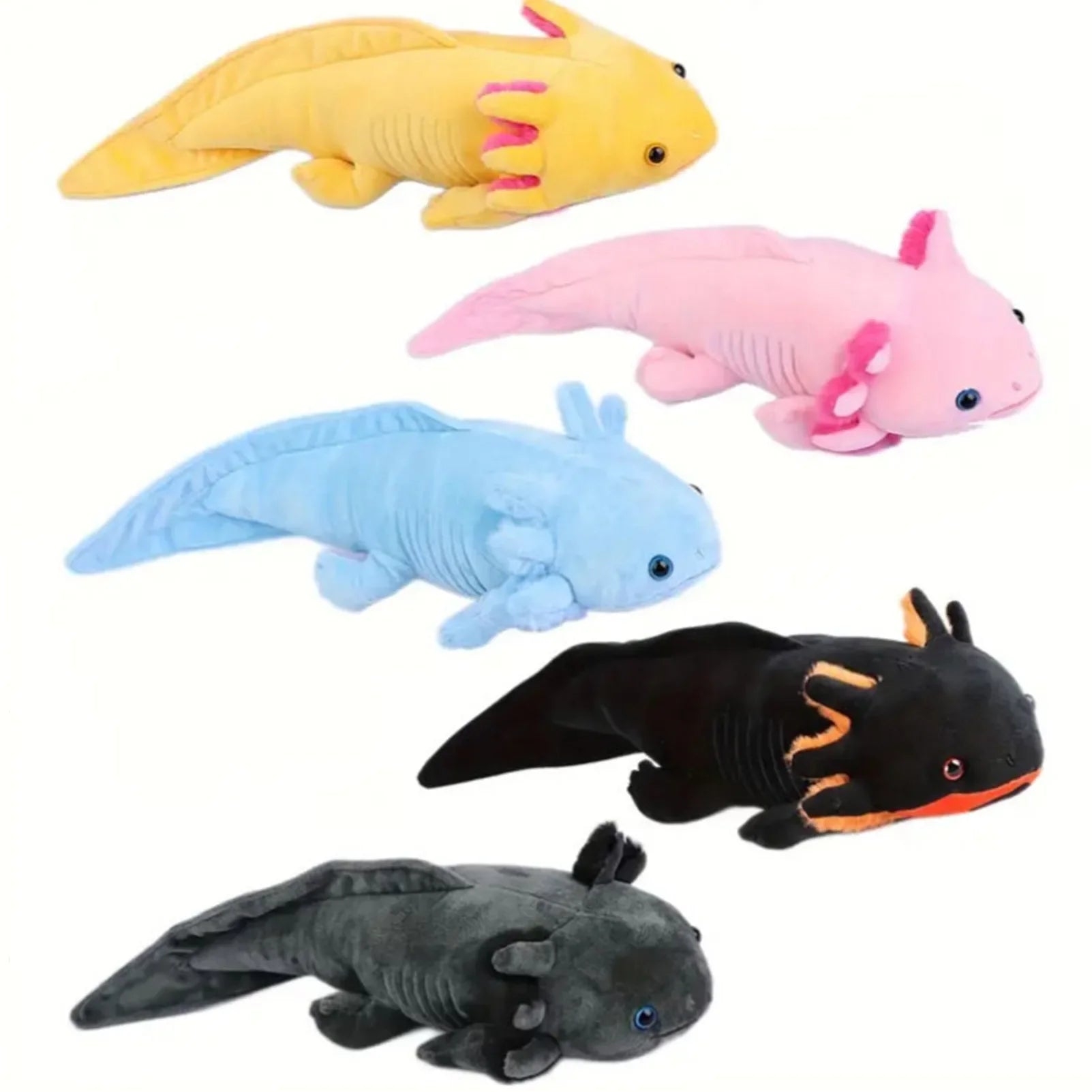 1pc Cartoon Salamander Plush Doll Children's Pillow Lovely Toy Gift Home Decoration Birthday Party