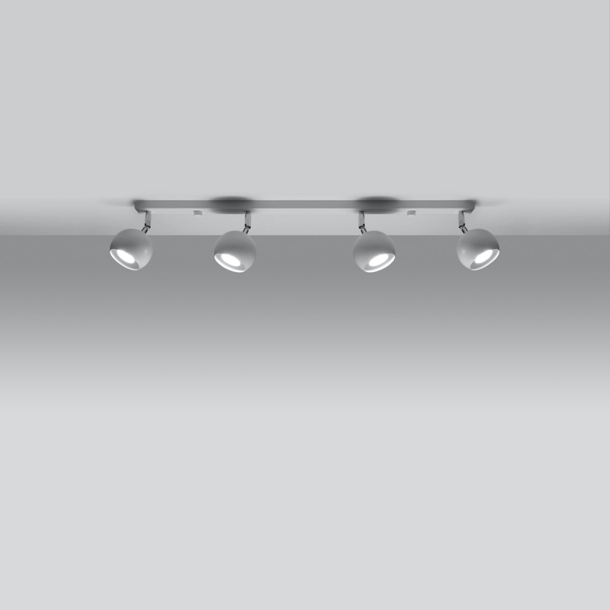 Ceiling lamp steel Oculare modern Design GU10