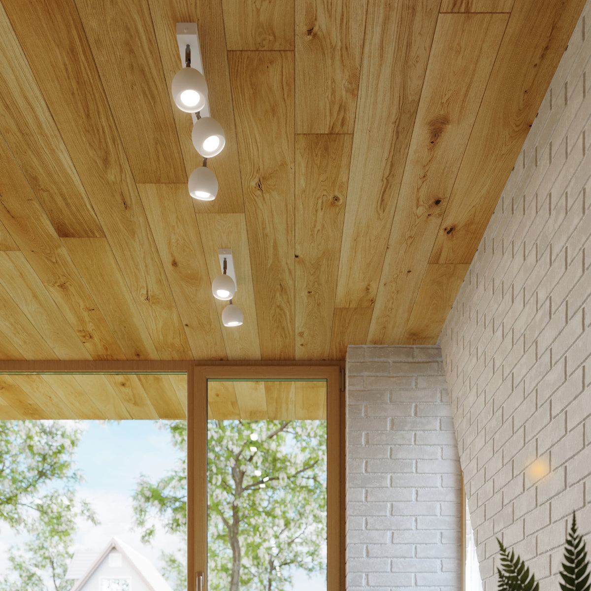Ceiling lamp steel Oculare modern Design GU10