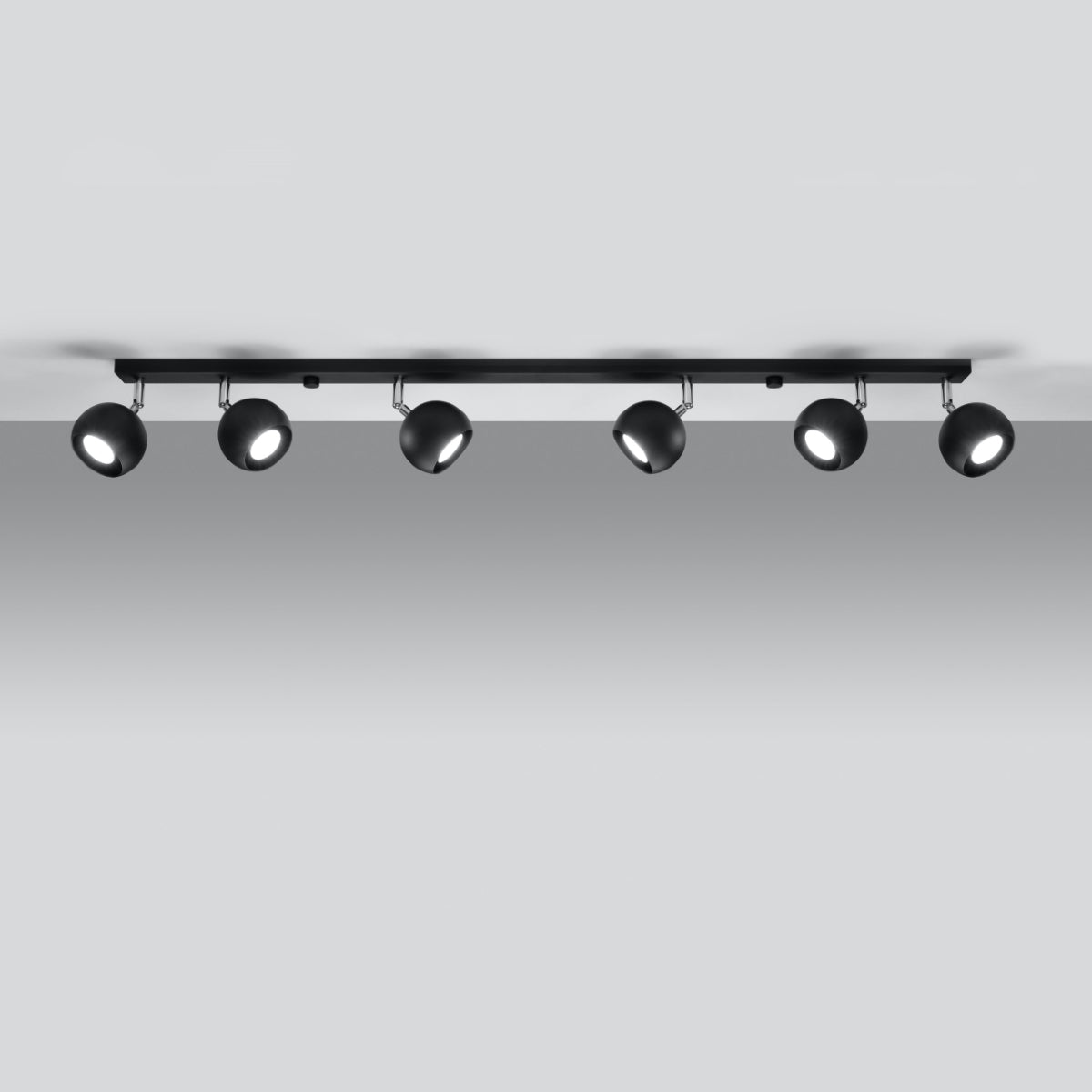 Ceiling lamp steel Oculare modern Design GU10