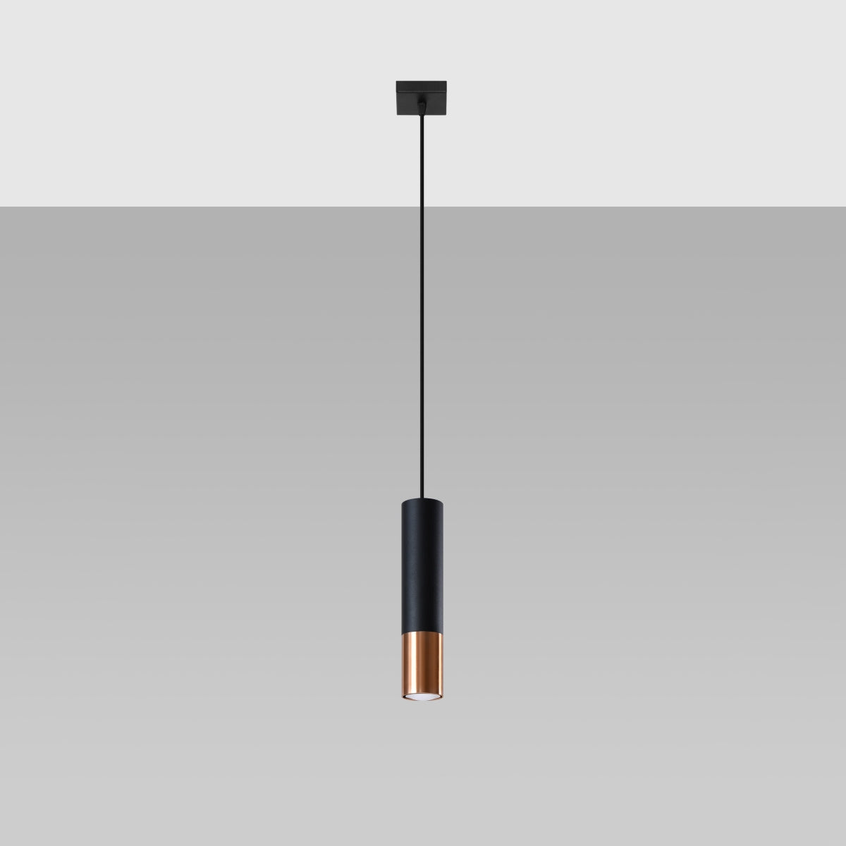Pendant lamp steel Loopez modern Design GU10