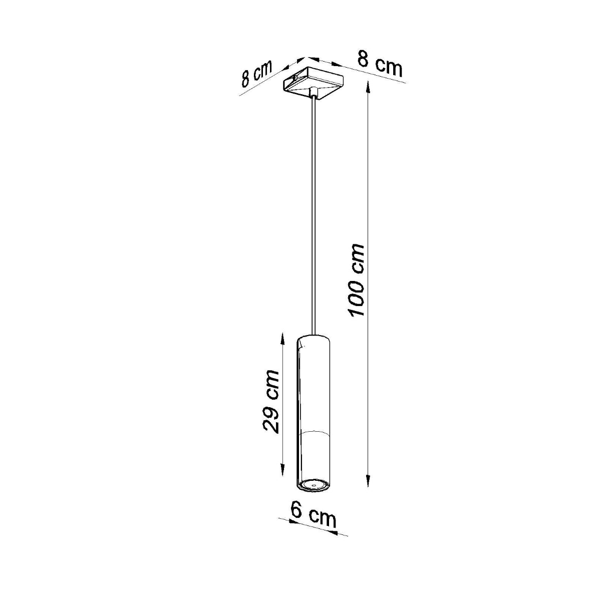 Pendant lamp steel Loopez modern Design GU10