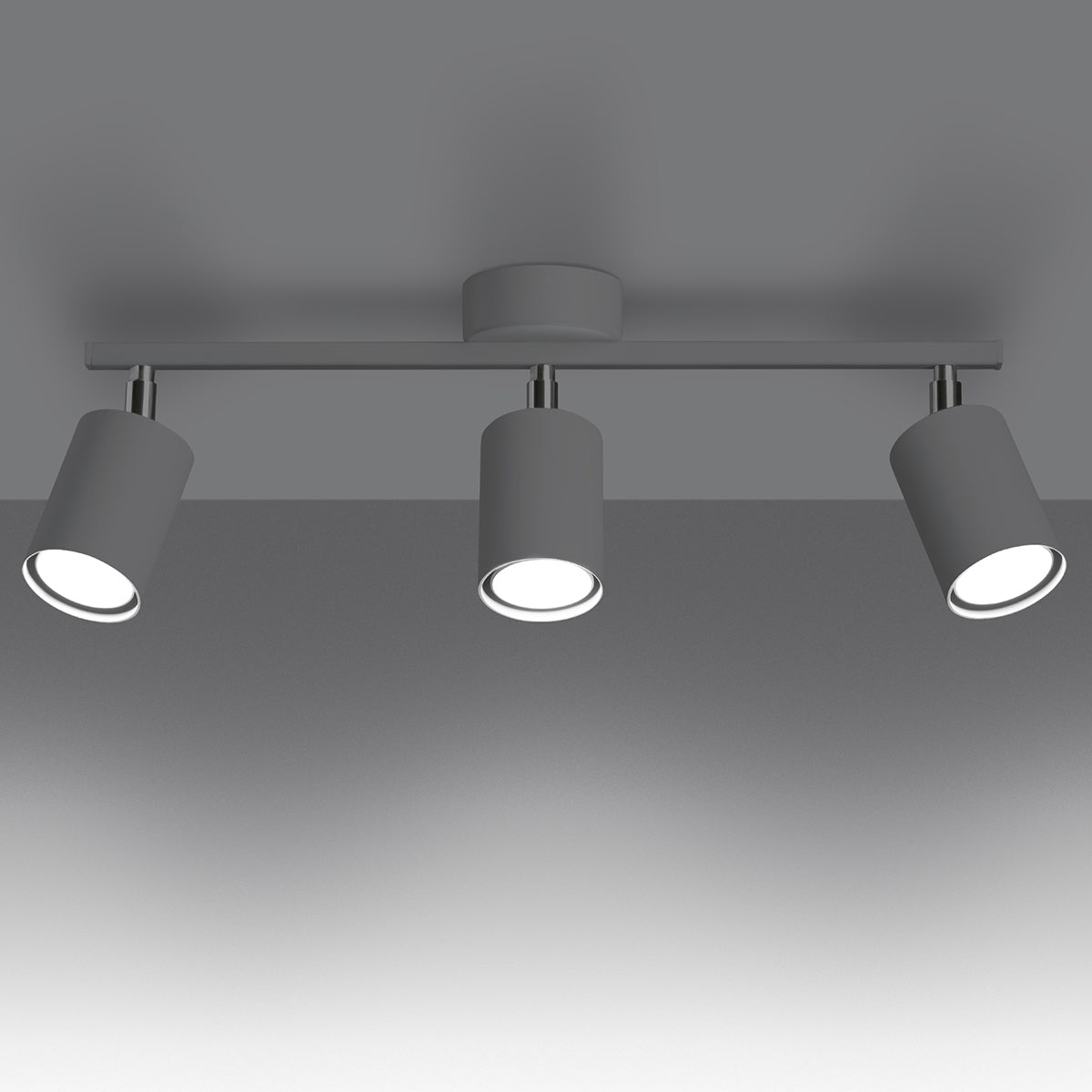 Ceiling lamp steel Lemmi minimalistic Design GU10