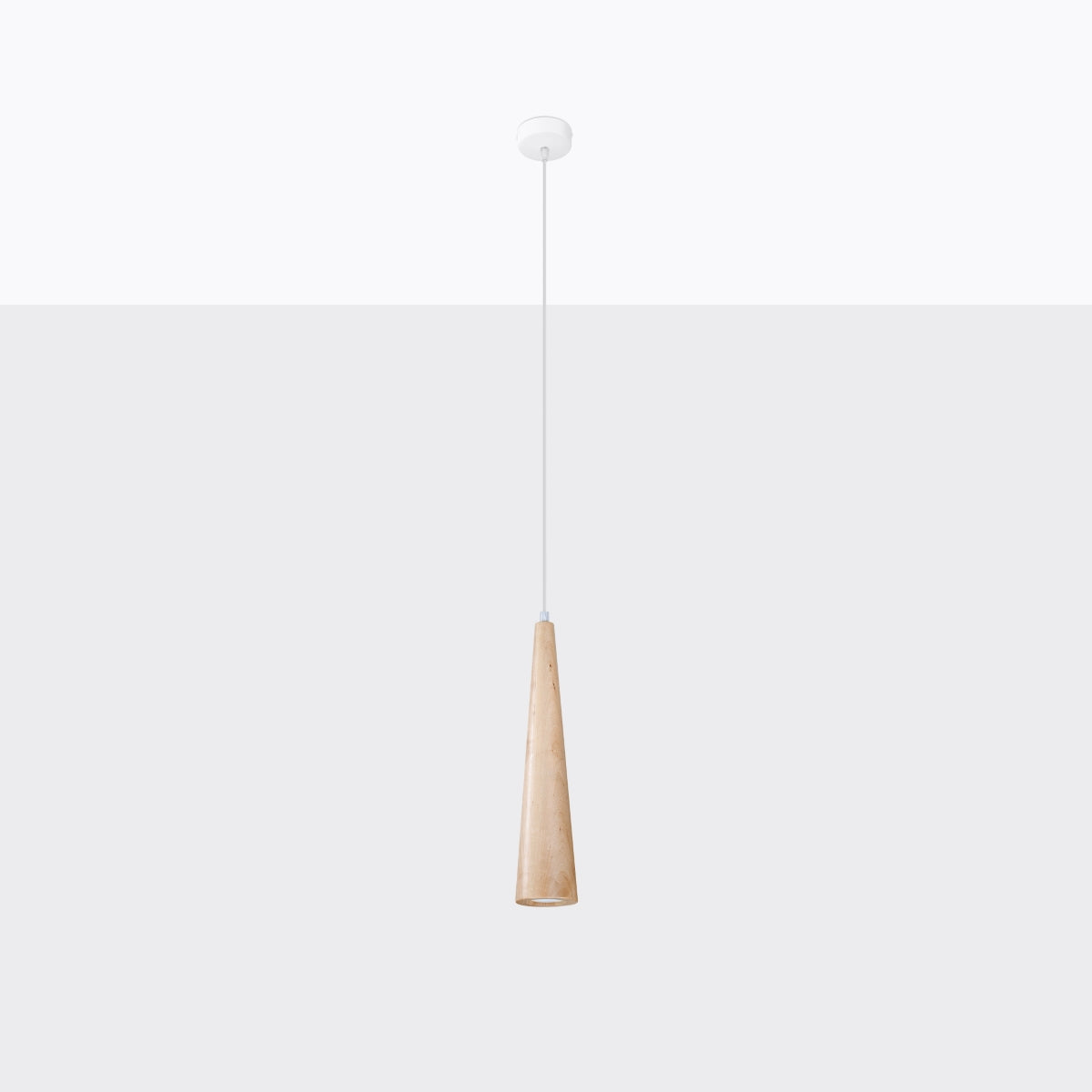 Pendant lamp wood Sula Scandinavian Design GU10