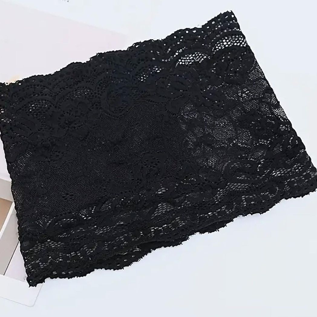 Aquarius Women's Lace Thigh Band with Anti-Slip Cellphone Pocket, Choose Colour