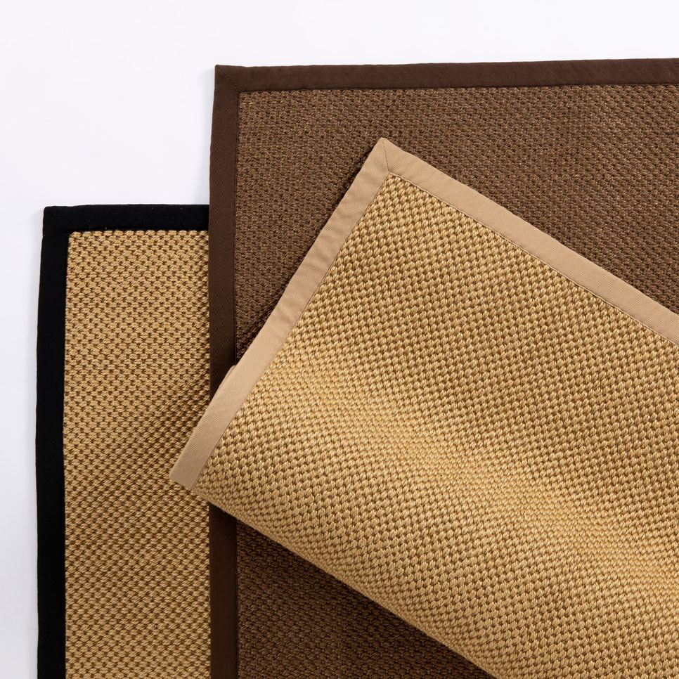 Urmston Sisal Jute Tiger Eye 120x170cm Brown Rug