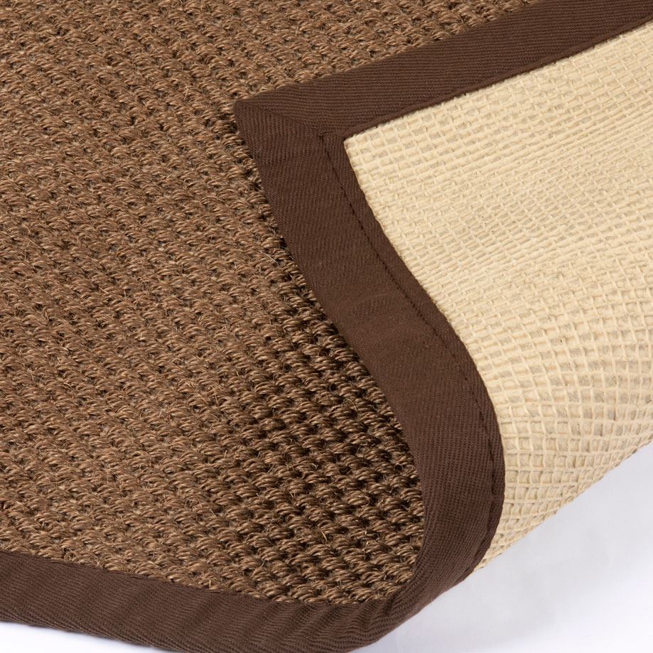 Urmston Sisal Jute Tiger Eye 120x170cm Brown Rug