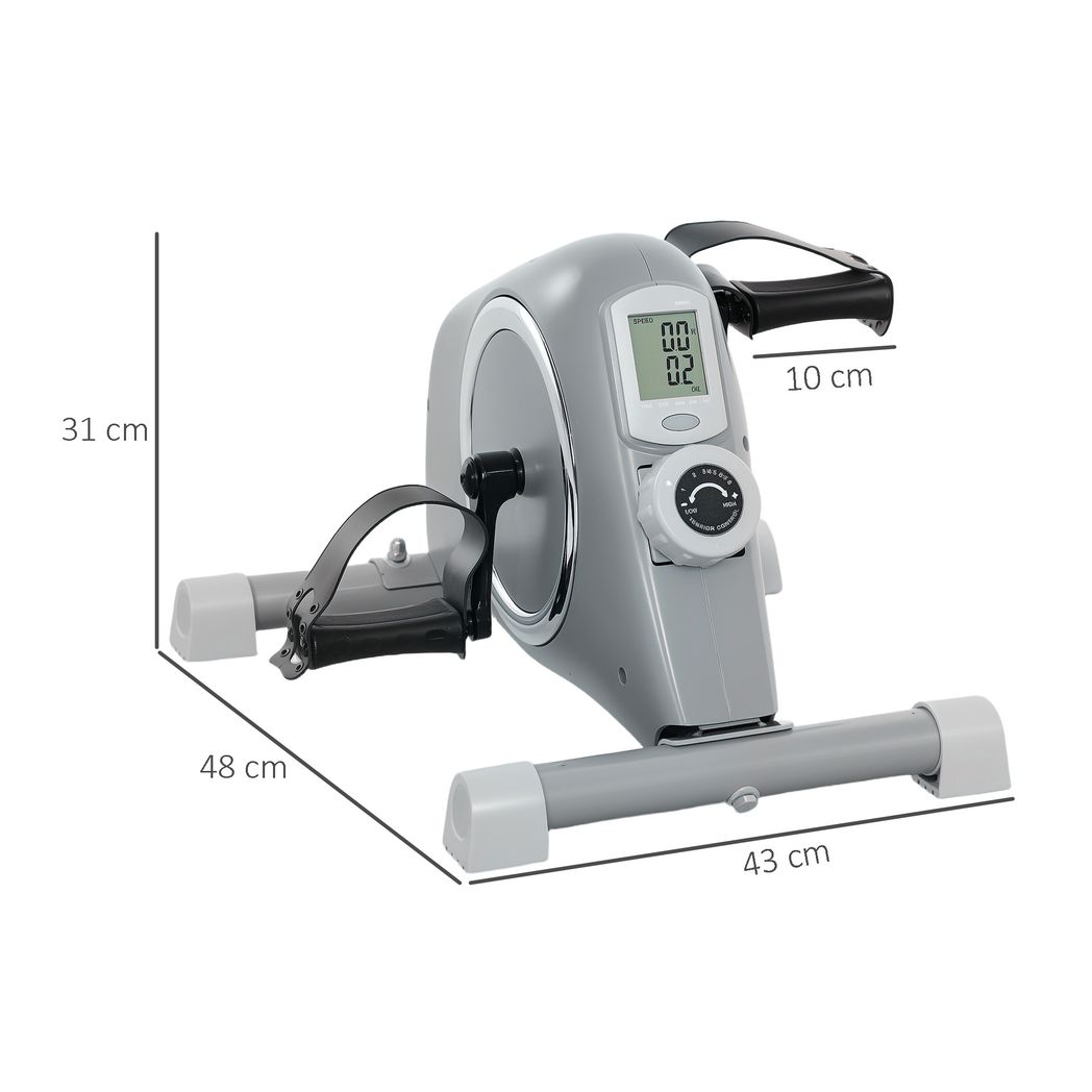 SPORTNOW Pedal Exerciser with 8-Level Magnetic Resistance