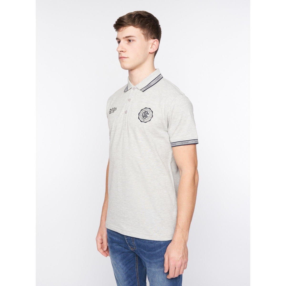 Keyaan Polo Grey Marl