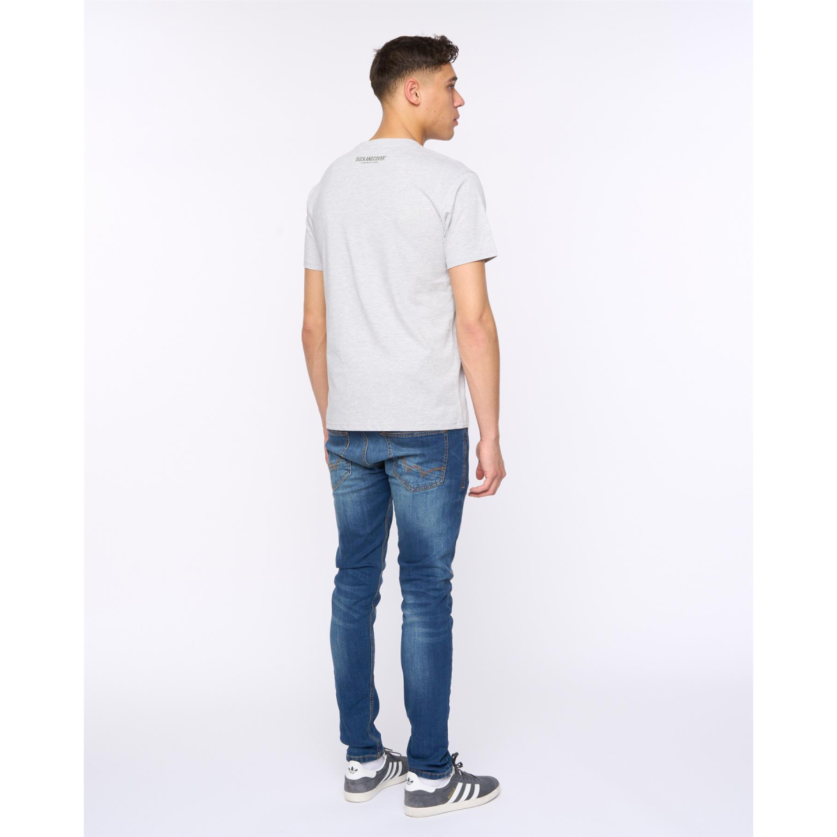 Deecee T-Shirt Grey Marl