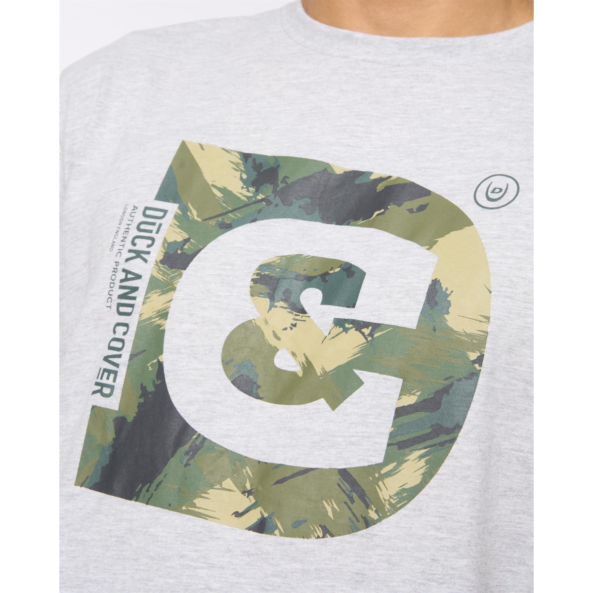 Deecee T-Shirt Grey Marl