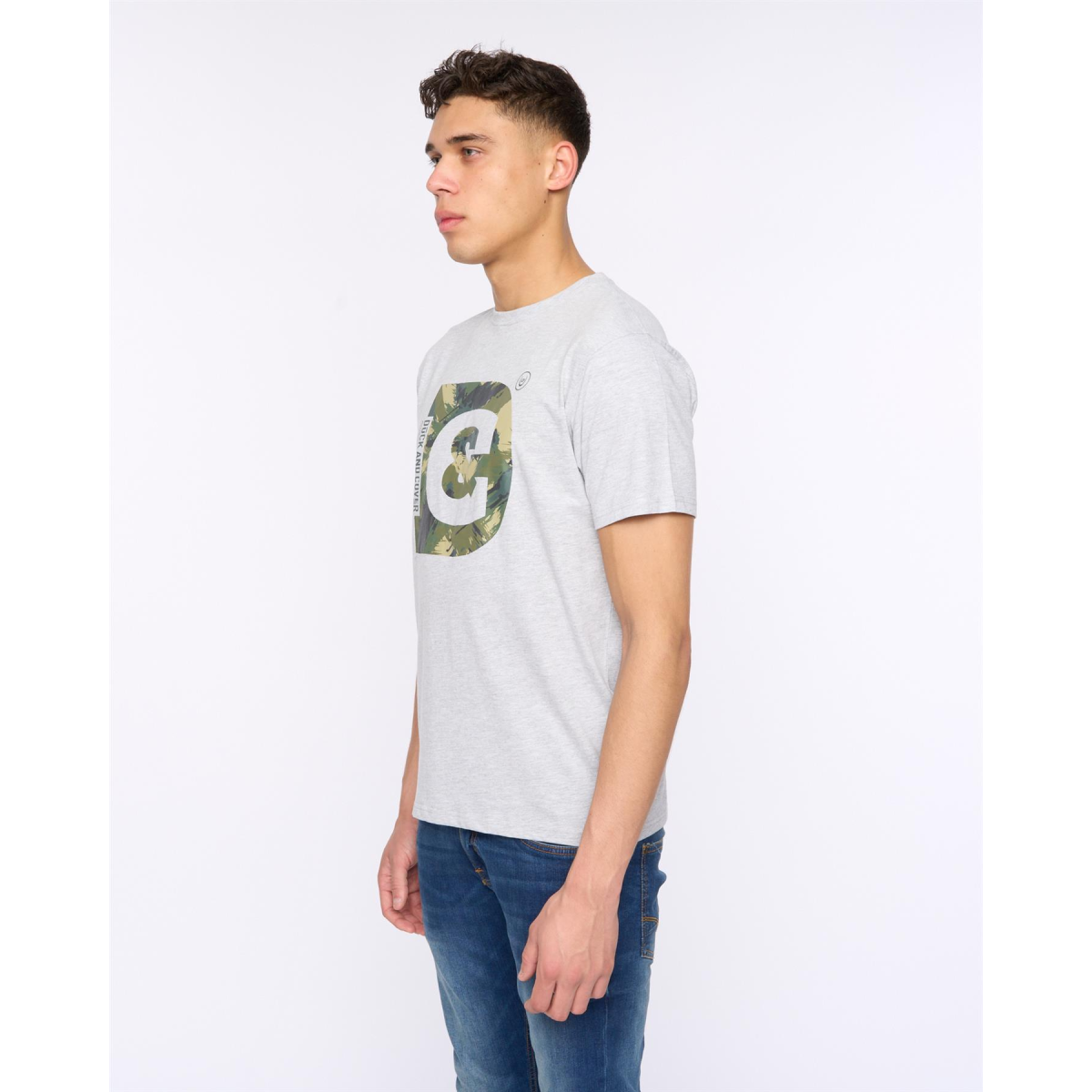 Deecee T-Shirt Grey Marl