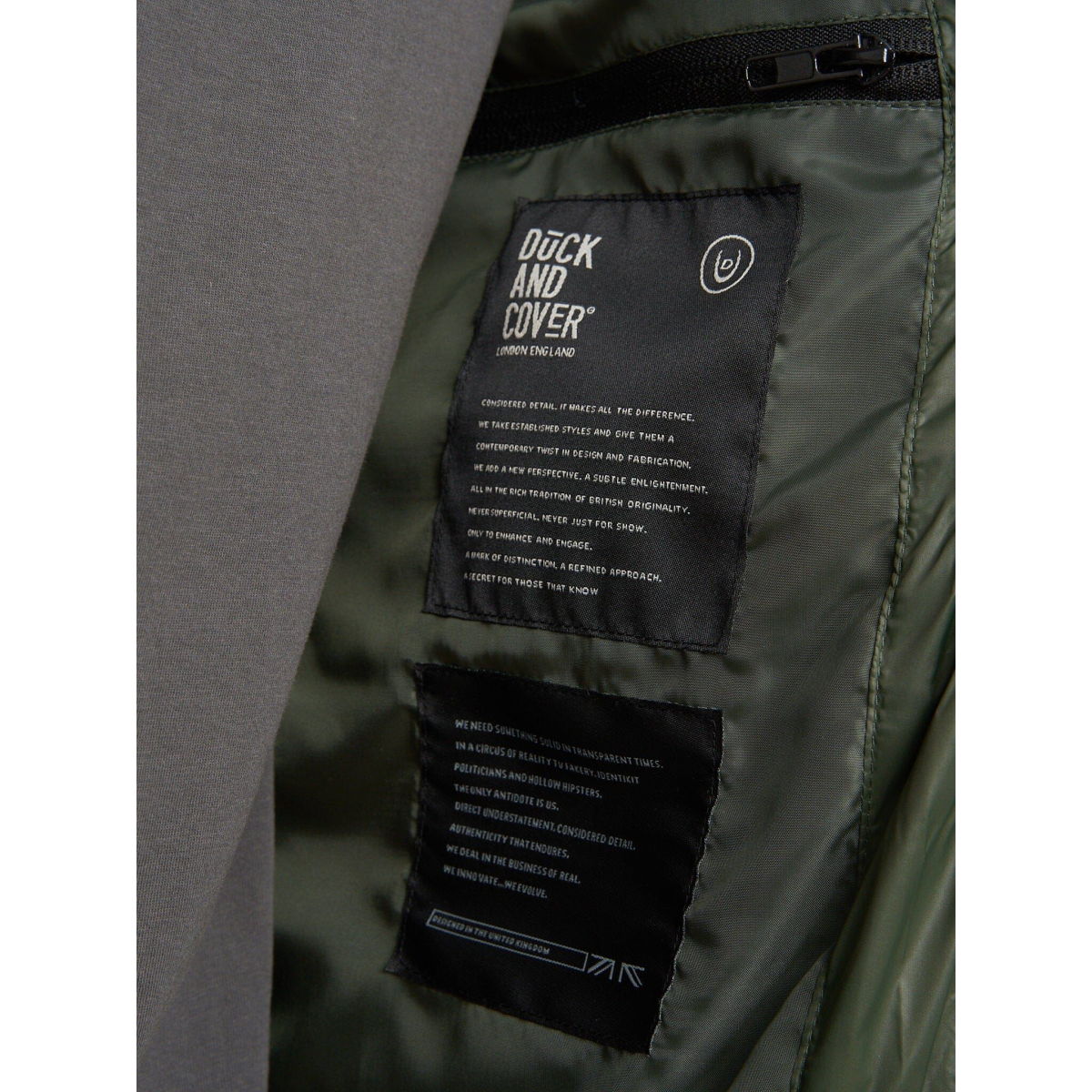 Raymax Padded Jacket Dark Olive