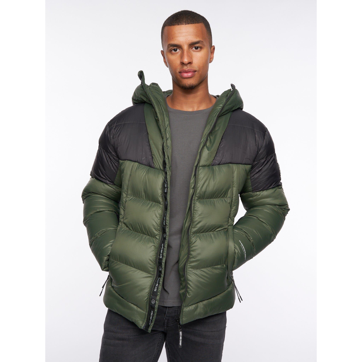 Raymax Padded Jacket Dark Olive