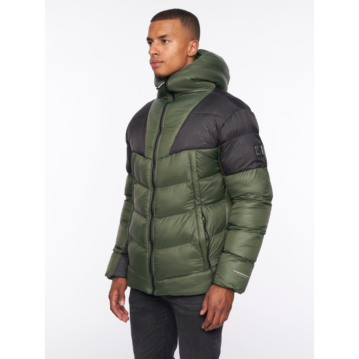 Raymax Padded Jacket Dark Olive